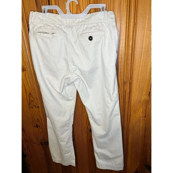 American Eagle Khaki Pants Men’s 32 x 30 100% Cotton Khaki Bottoms OC3A - Picture 7 of 10